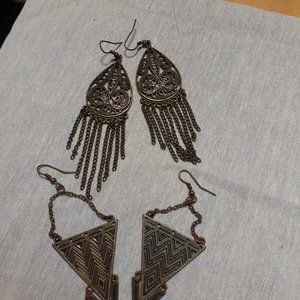 Art Deco Earring Set